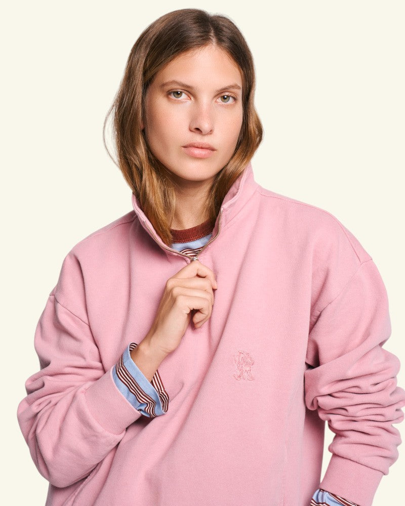 Au Vieux Campeur - Congés Payés - Sweat Winnie - Rose
