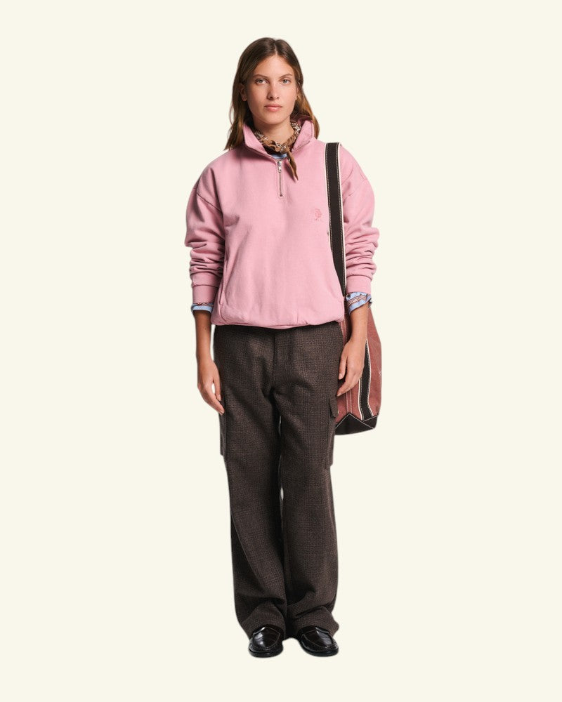 Au Vieux Campeur - Paid Leave - Winnie Sweatshirt - Pink
