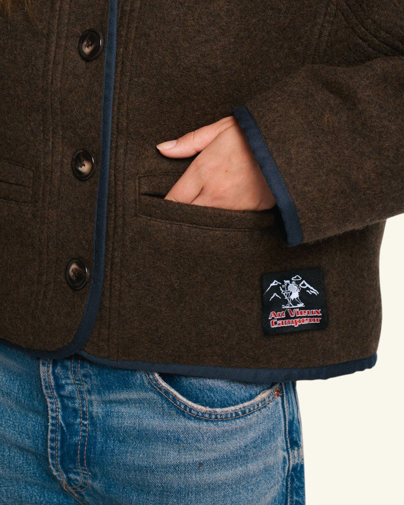 Au Vieux Campeur - Congés Payés - Veste Faustine - Kaki