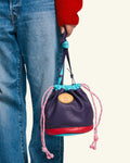 Au Vieux Campeur - Congés Payés - Sac Grimpeur - Violet Turquoise & Rose