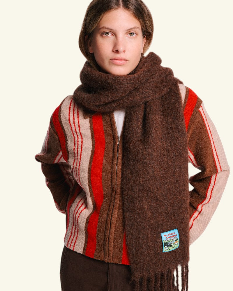 Au Vieux Campeur - Paid Holidays - Ulrich Scarf - Brown