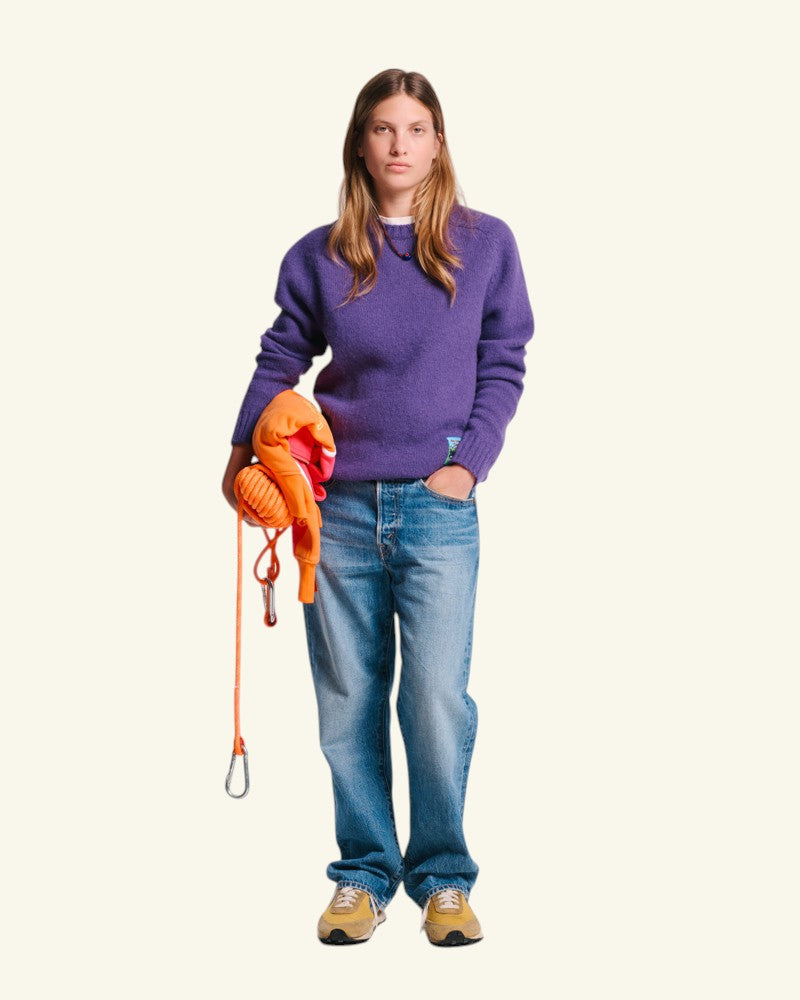 Au Vieux Campeur - Paid Holidays - Elliott Sweater - Violet