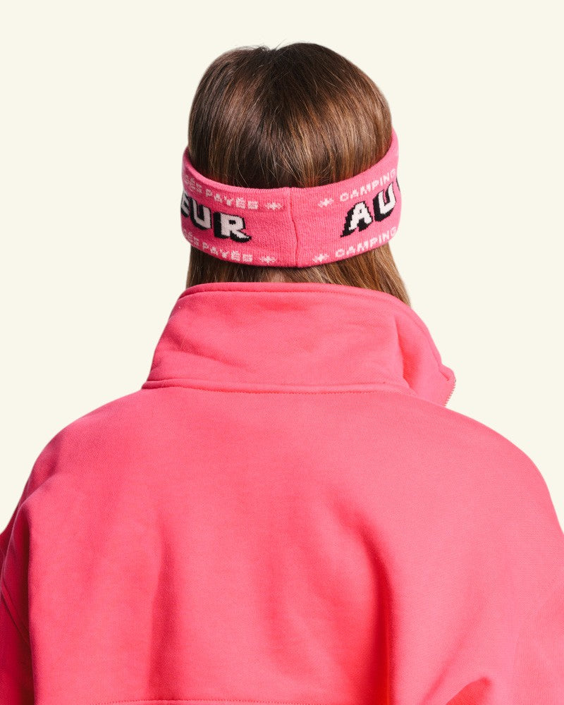 Au Vieux Campeur - Congés Payés - Bandeau AVC - Rose