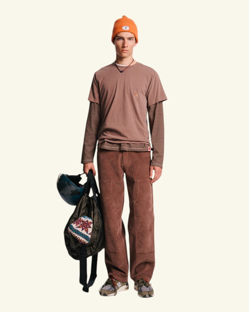 Au Vieux Campeur - Congés Payés - T-shirt Mercer - Marron