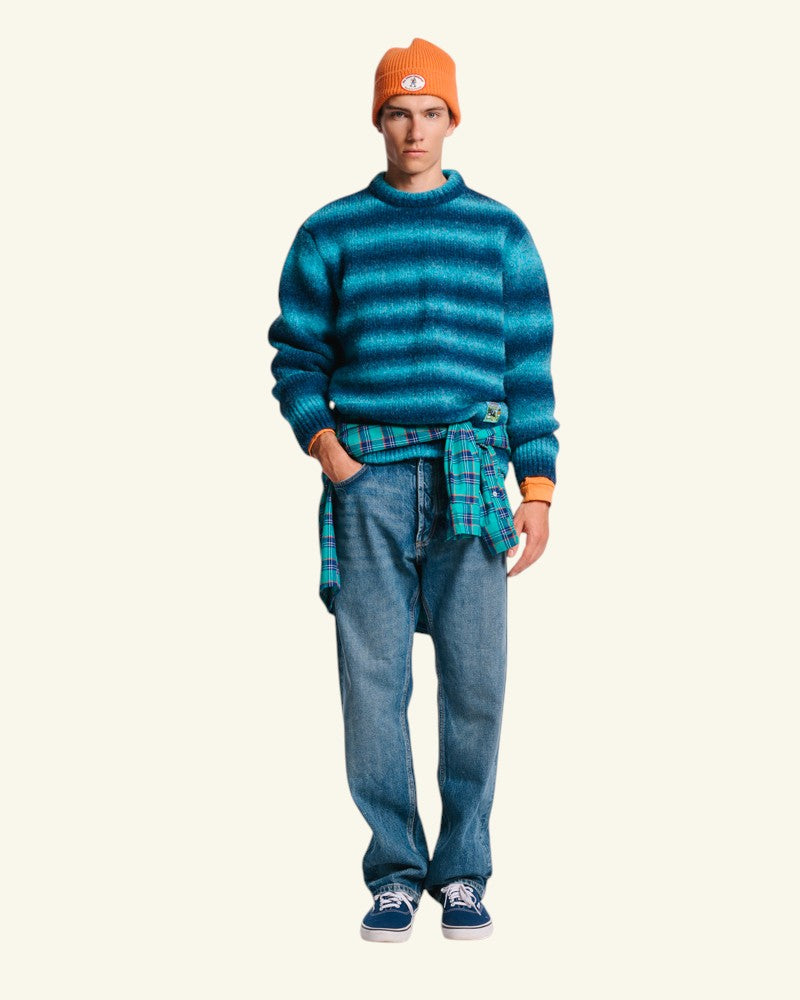 Au Vieux Campeur - Congés Payés - Pull Livio - Marine & Bleu