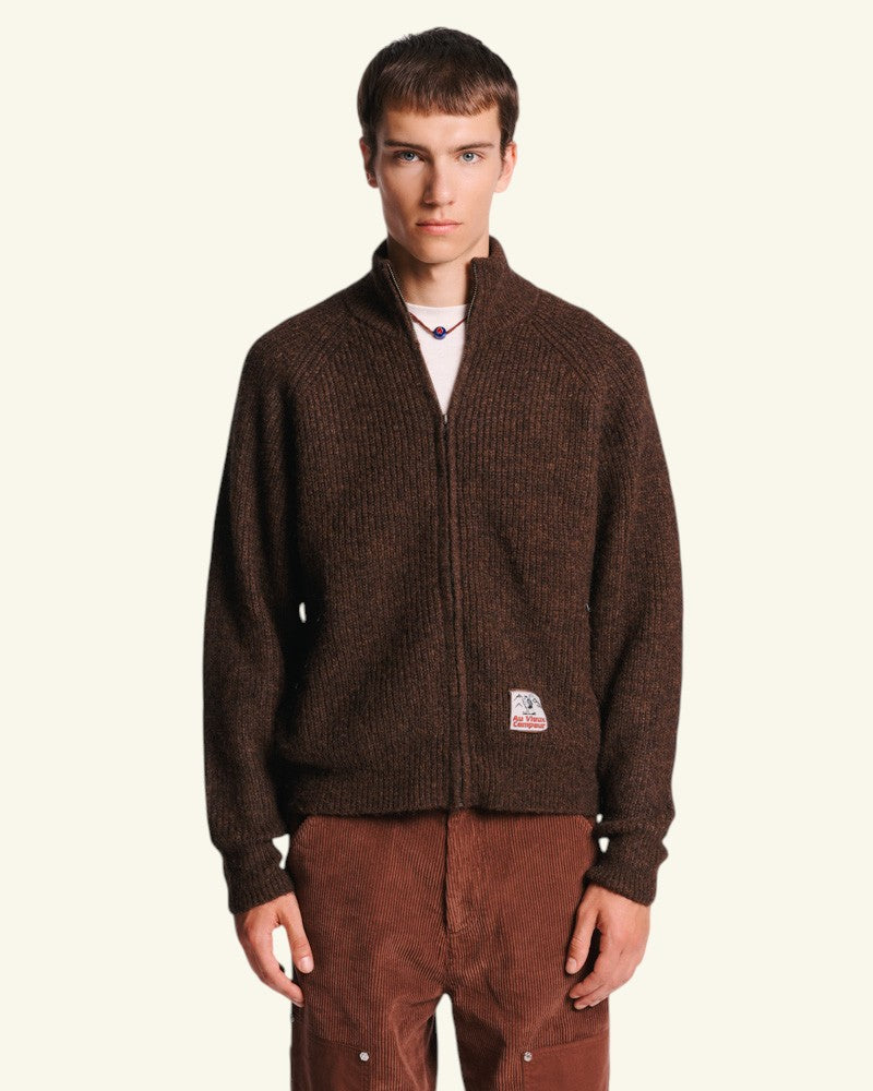 Au Vieux Campeur - Paid Holidays - Samuel Sweater - Brown