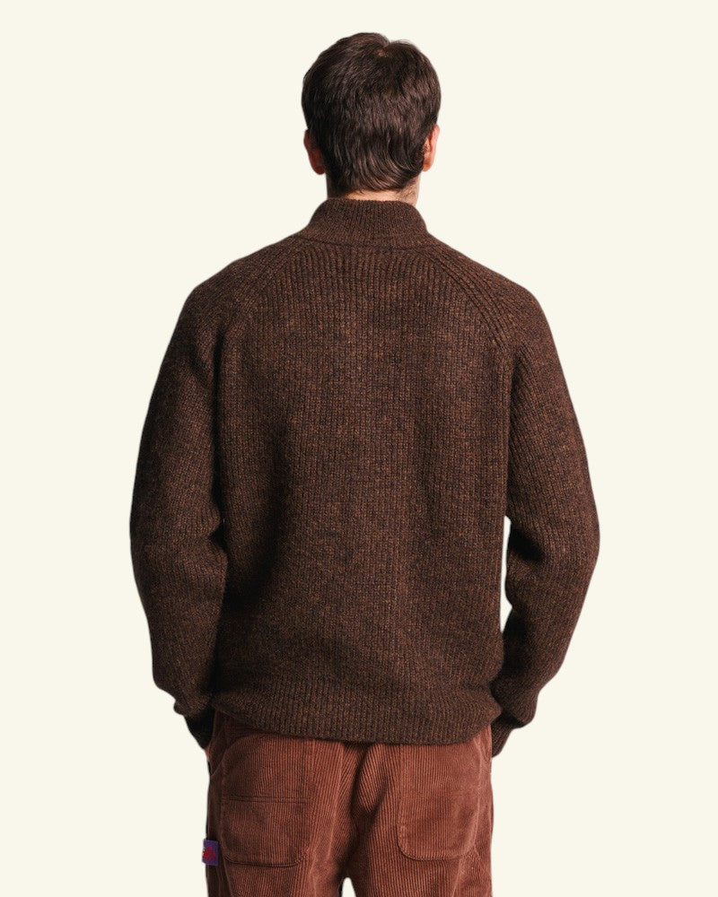 Au Vieux Campeur - Paid Holidays - Samuel Sweater - Brown