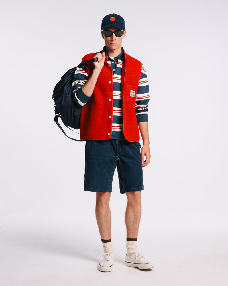 Au Vieux Campeur - Paid Leave - Louison Sleeveless Jacket - Red
