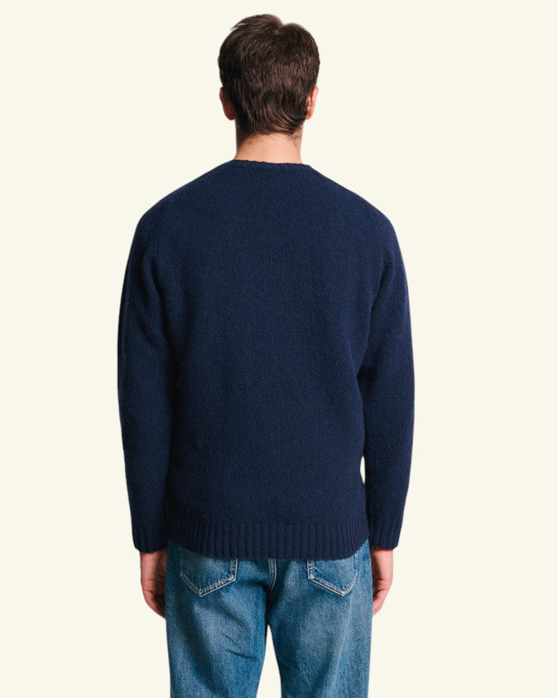 Au Vieux Campeur - Paid Holidays - Elliott Sweater - Marine