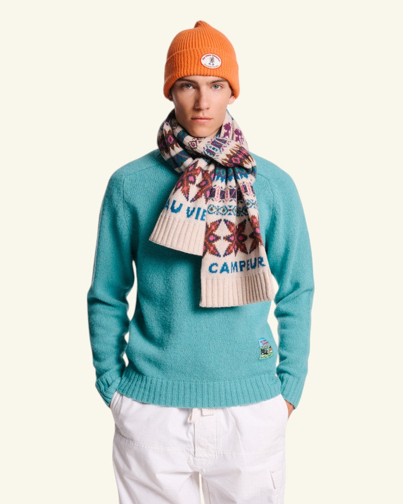 Au Vieux Campeur - Paid Holidays - Elias Scarf - Ecru