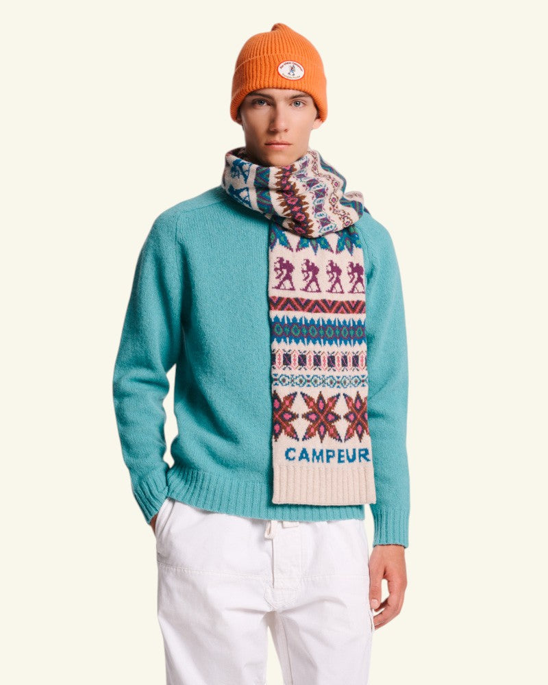 Au Vieux Campeur - Paid Holidays - Elias Scarf - Ecru