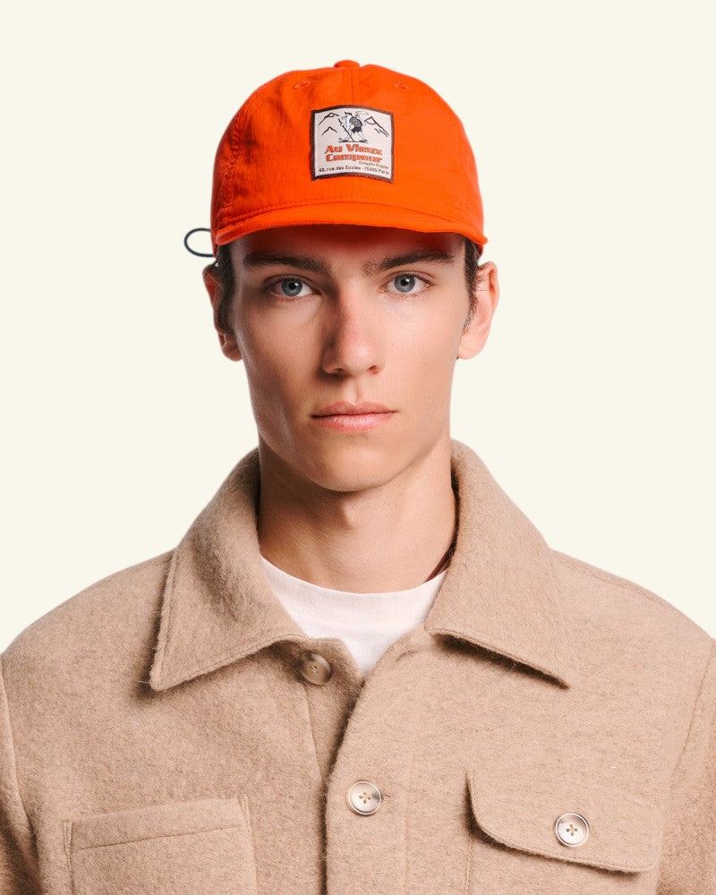 Au Vieux Campeur - Congés Payés - Casquette Raymond - Orange