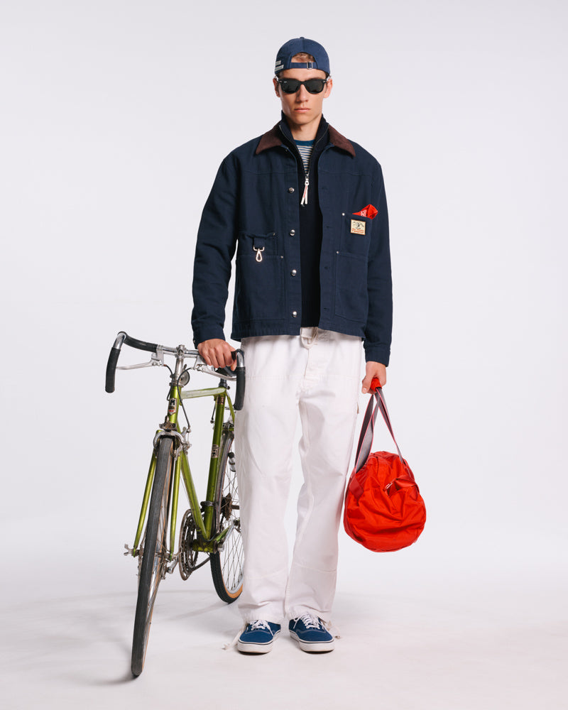 Au Vieux Campeur - Paid Leave - Henri Jacket - Navy & Chocolate