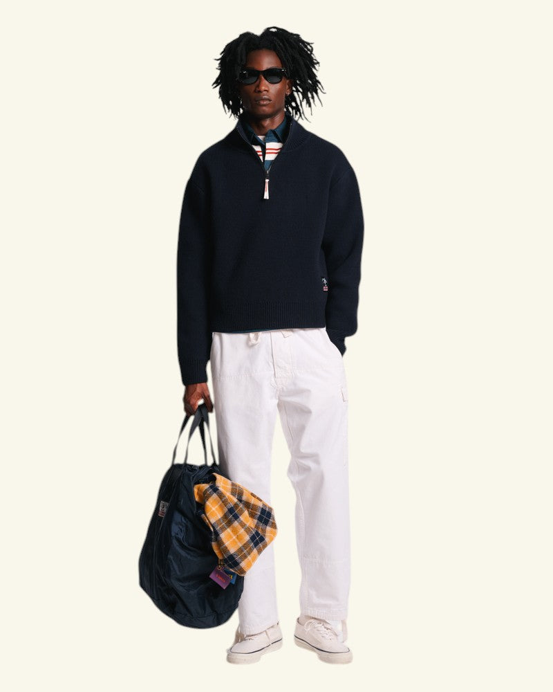 Au Vieux Campeur - Congés Payés - Pull Archer - Marine