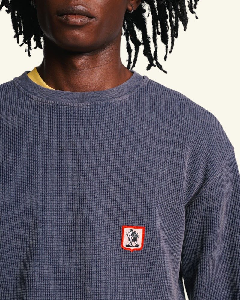 Au Vieux Campeur - Paid Leave - Aravis T-Shirt - Faded Navy