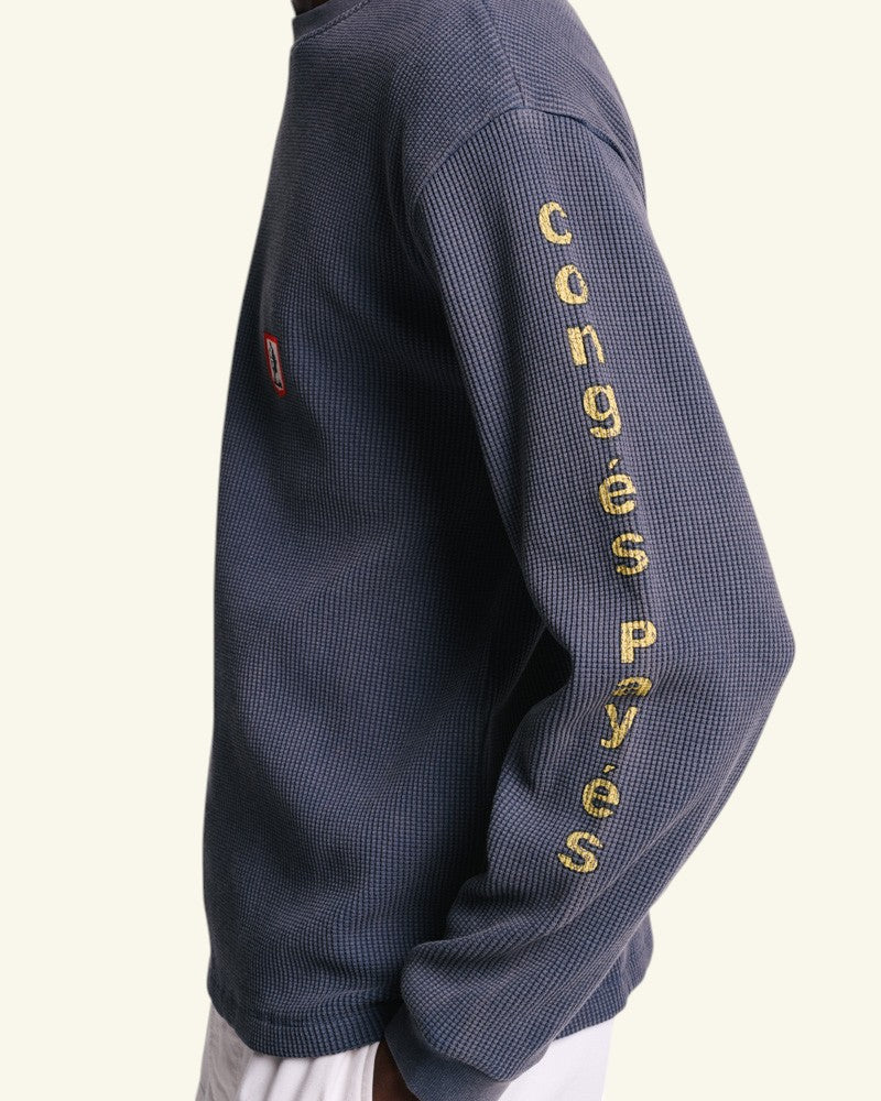 Au Vieux Campeur - Paid Leave - Aravis T-Shirt - Faded Navy