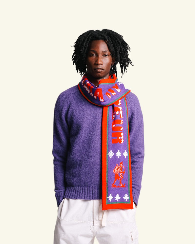 Au Vieux Campeur - Paid Holidays - Adrien Scarf - Violet