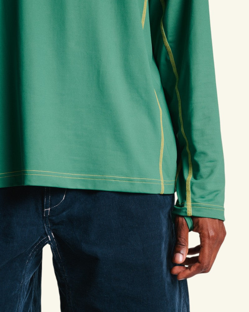 Au Vieux Campeur - Congés Payés - T-shirt Otis Manches Longues - Vert