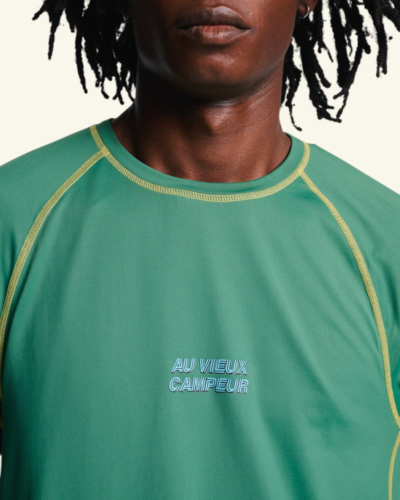 Au Vieux Campeur - Congés Payés - T-shirt Otis Manches Longues - Vert