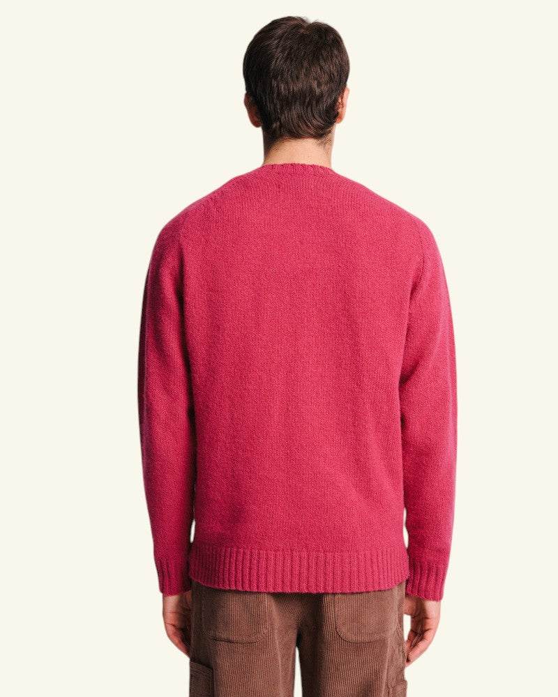 Au Vieux Campeur - Paid Holidays - Elliott Sweater - Raspberry