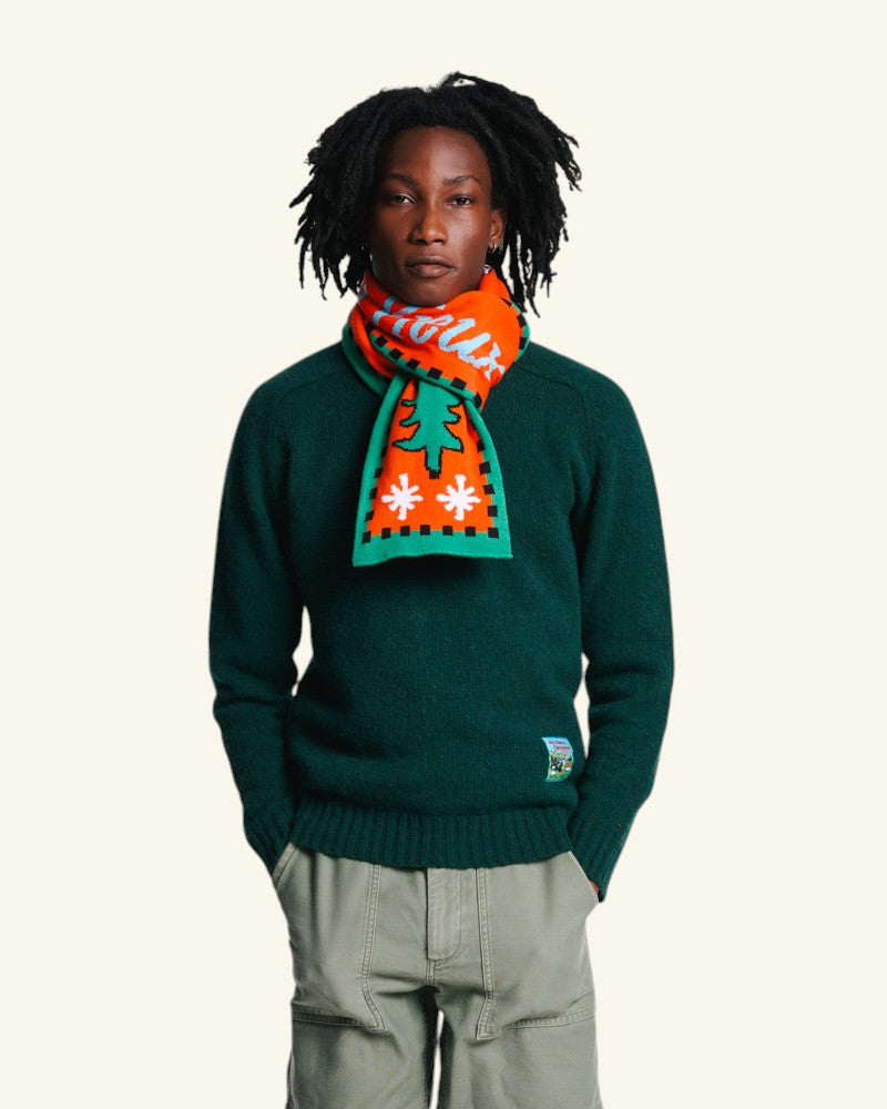 Au Vieux Campeur - Paid Holidays - Adrien Scarf - Red