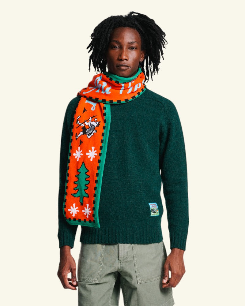 Au Vieux Campeur - Paid Holidays - Adrien Scarf - Red