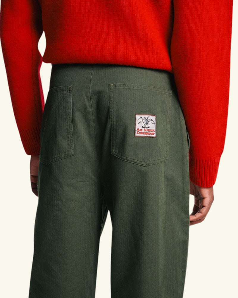 Au Vieux Campeur - Paid Leave - Montana Pants - Olive