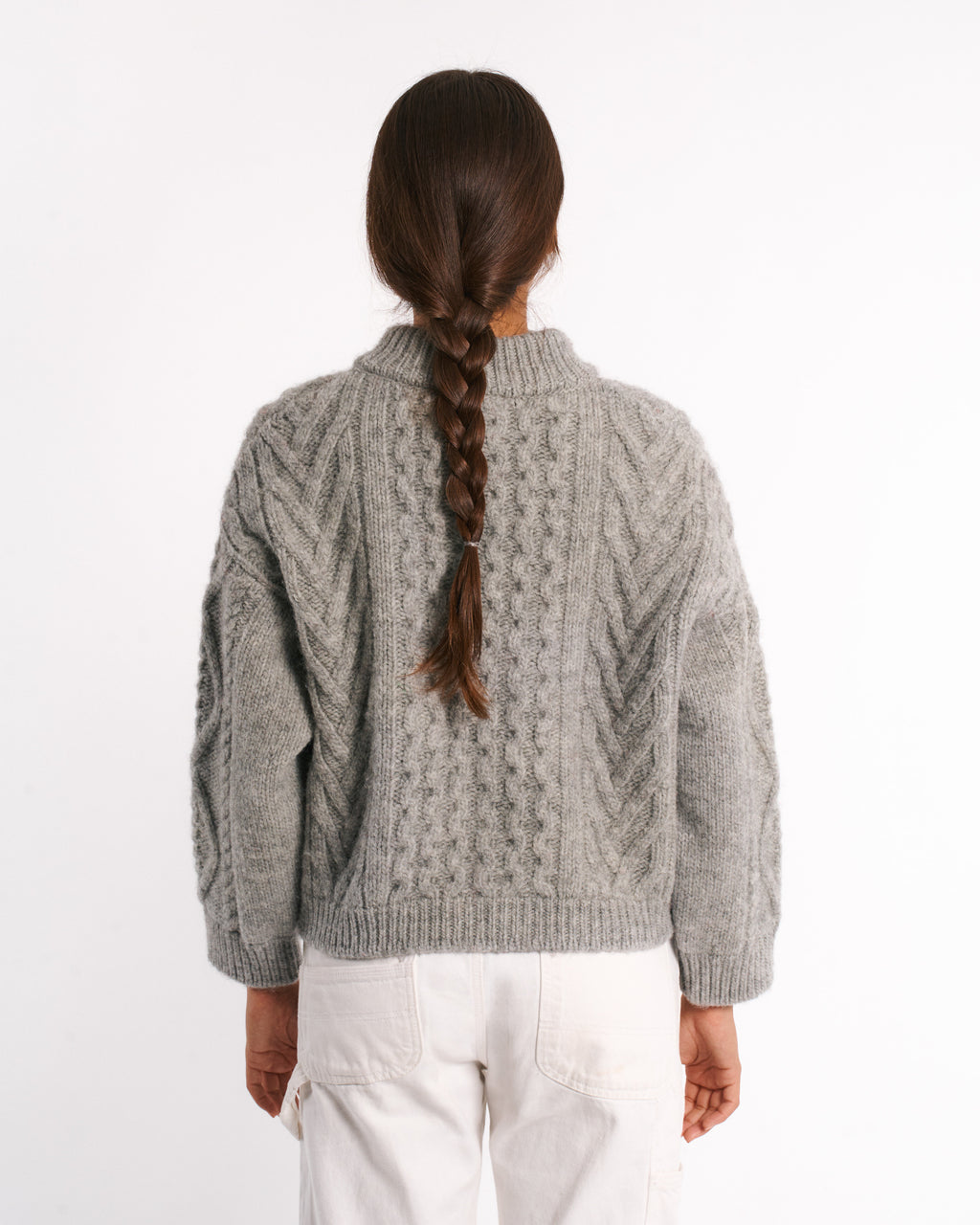 Au Vieux Campeur - Congés Payés - Cardigan Elena - Gris Chiné