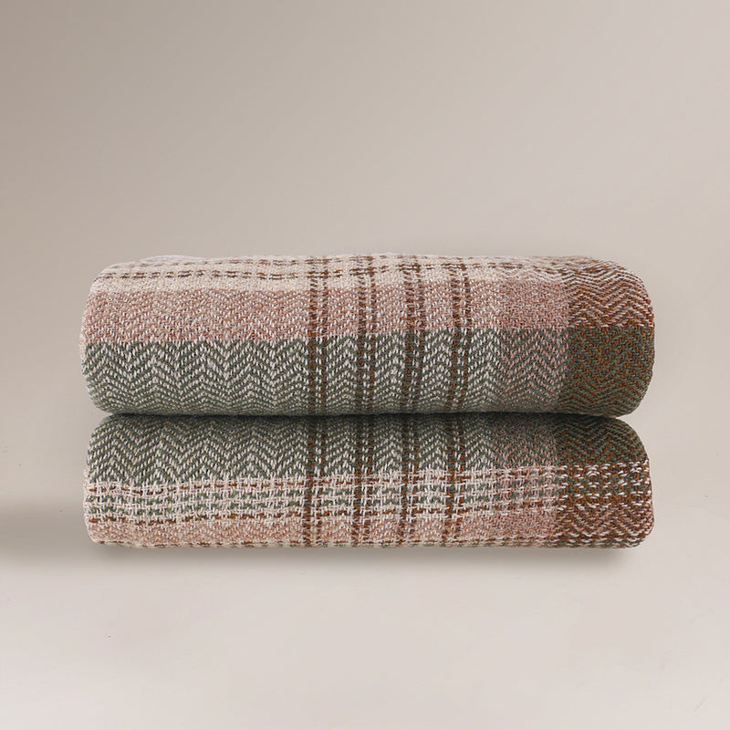 Plaid en laine n°81 - Natural