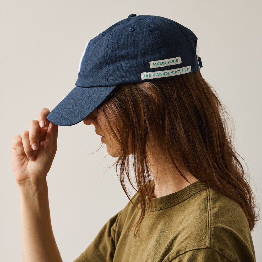 Merci - MP Cap - Navy & White – Merci Paris