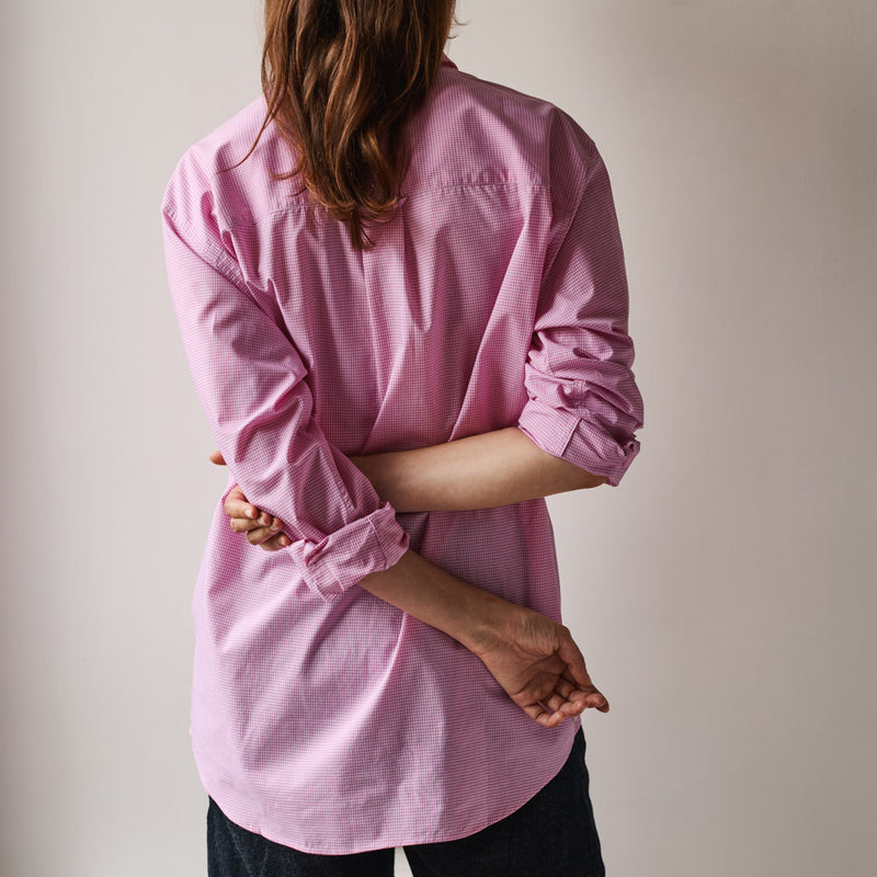 Merci - Chemise Sacha - Carreaux Rose