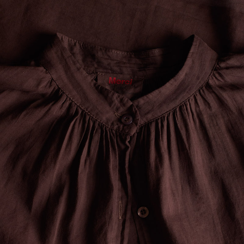 Merci - Chemise Victoria - Marron
