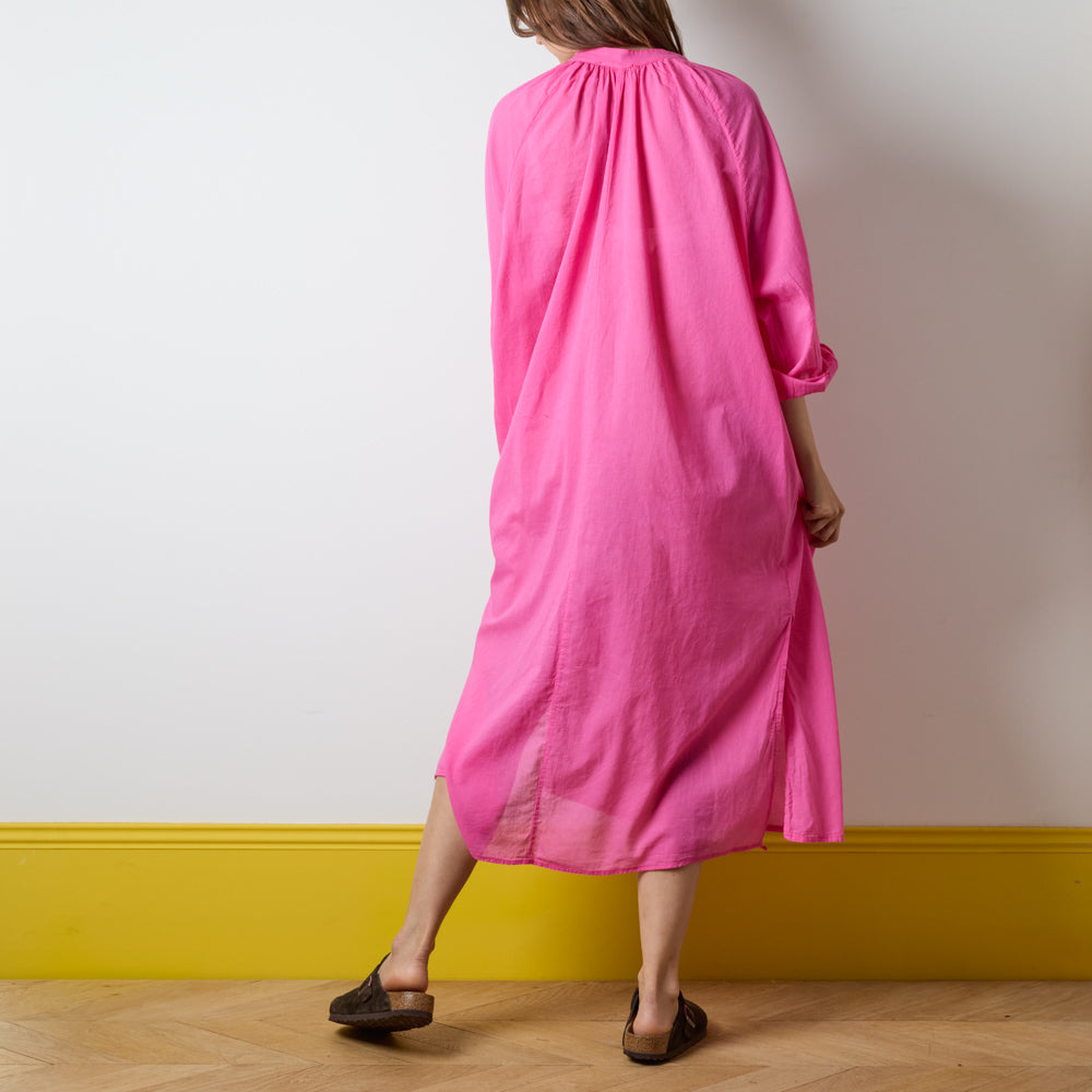 &merci pink dress &merci dress womens large Pink dress maxi