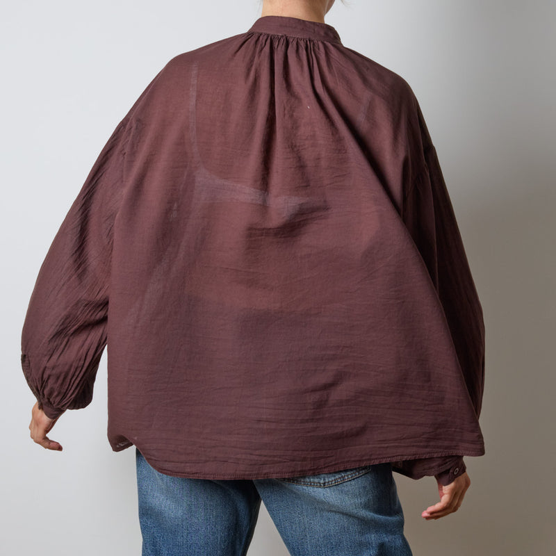 Merci - Chemise Victoria - Marron