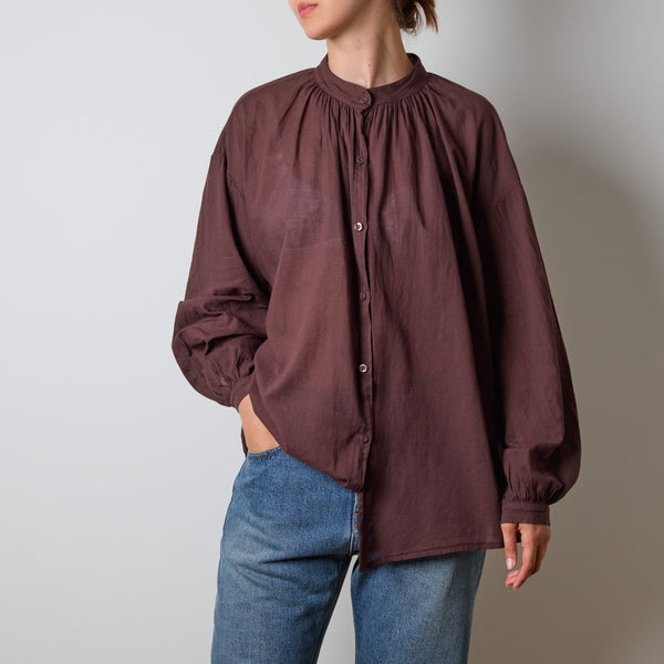 Merci - Chemise Victoria - Marron