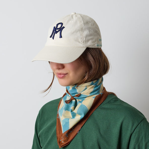 Merci - Casquette MP - Ecru & Marine