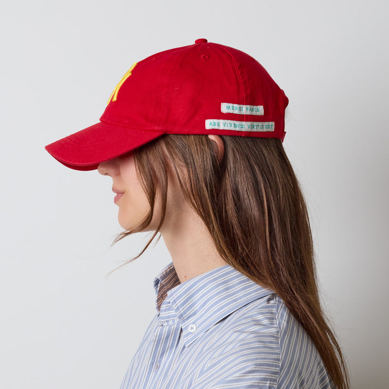 Merci - Casquette MP - Rouge & Jaune