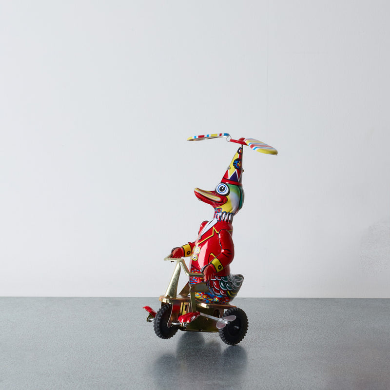Jouet - Canard sur tricycle