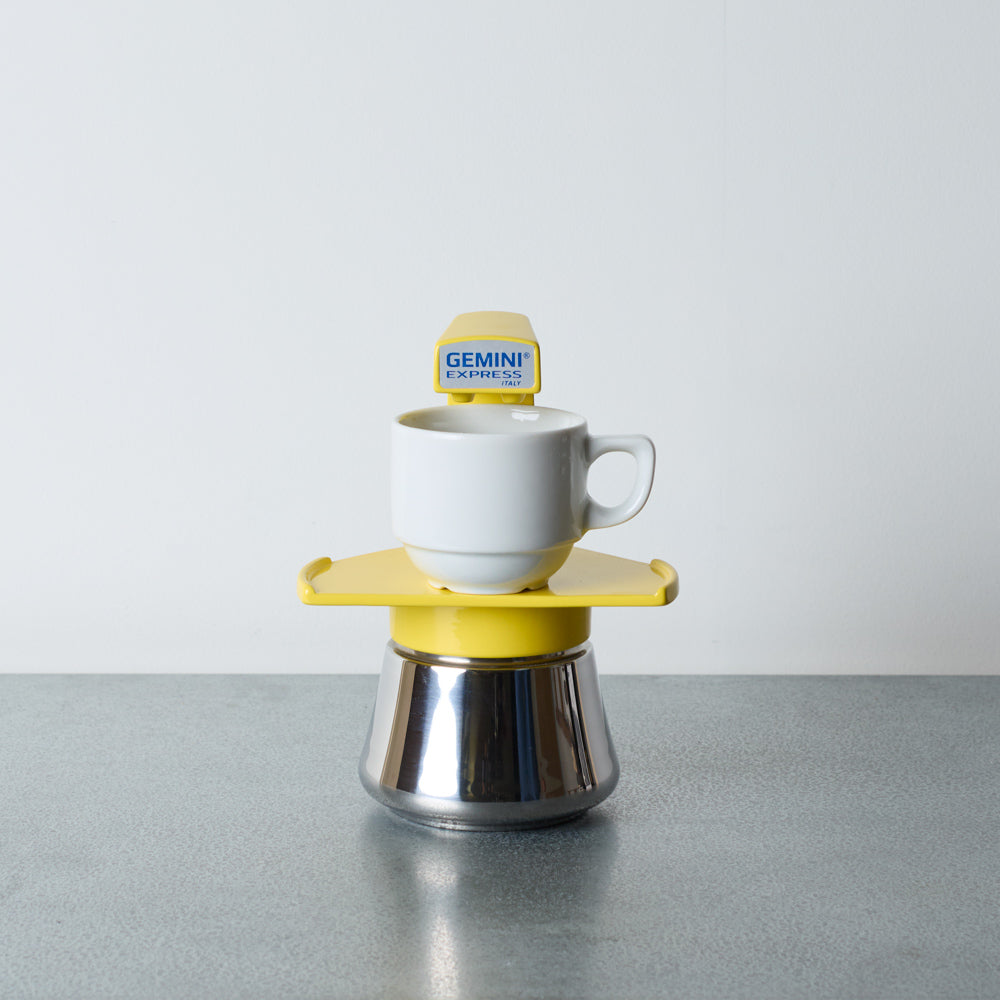Gemini Express coffee maker - Yellow – Merci Paris