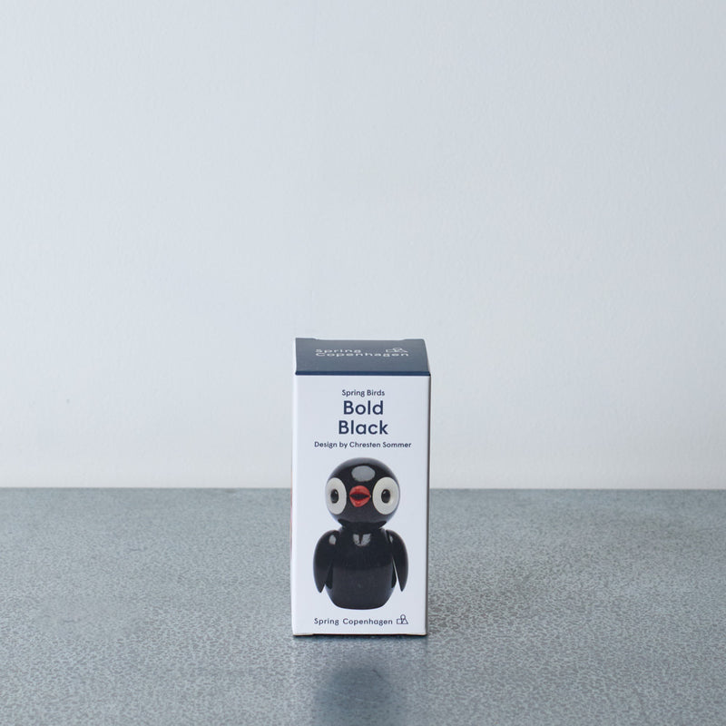 Jouet Spring Bird - Noir