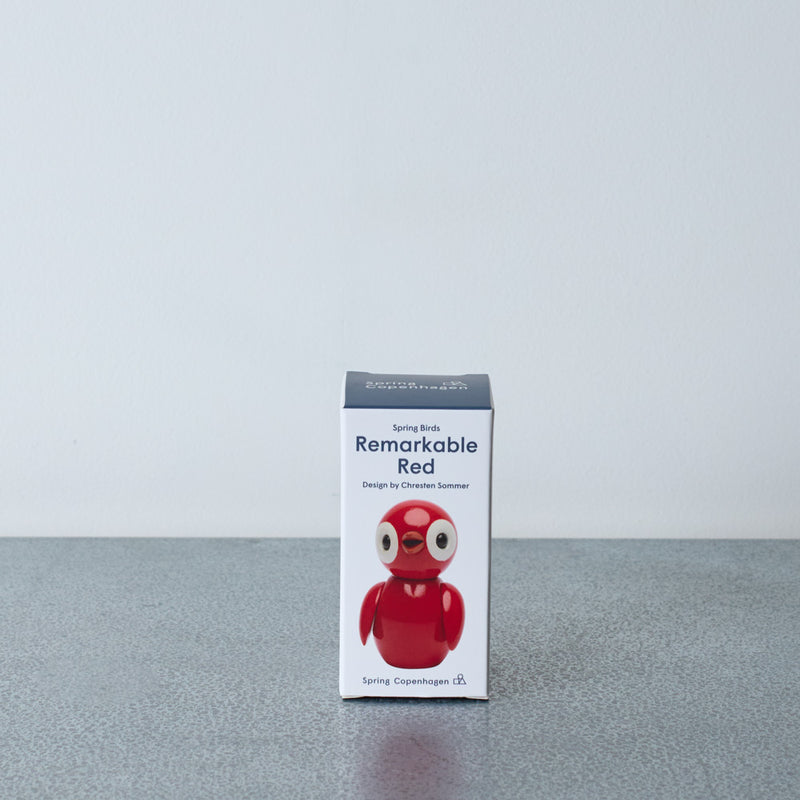 Jouet Spring Bird - Rouge