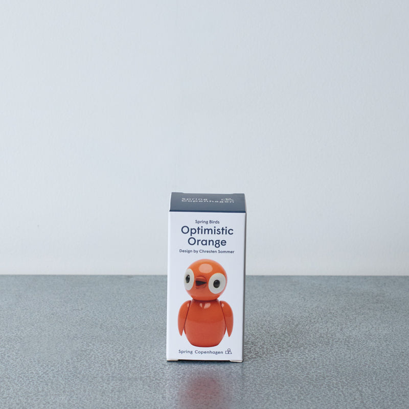 Jouet Spring Bird - Orange