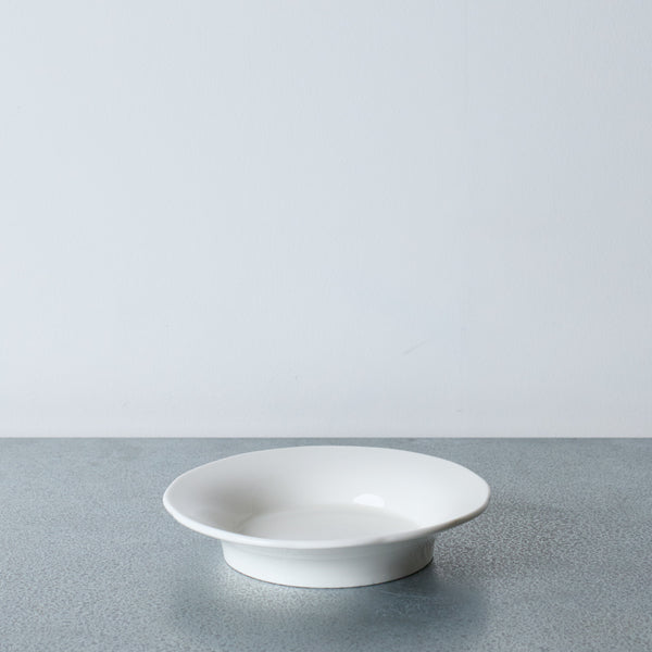 Assiette à pâtes Silhouette - Blanc