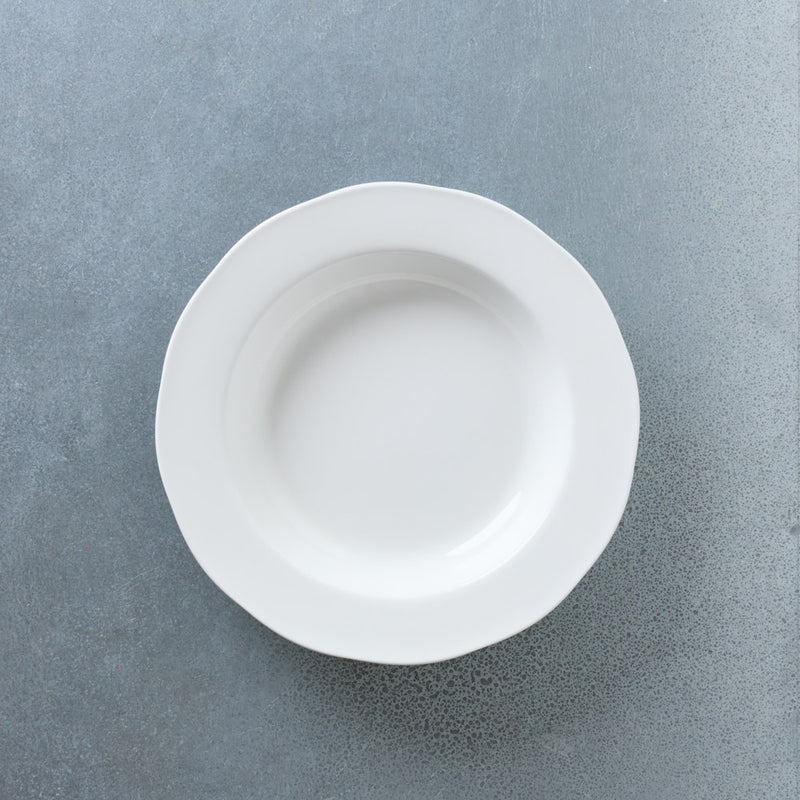 Assiette creuse Silhouette - Blanc