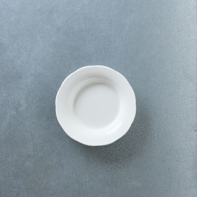 Assiette à pâtes Silhouette - Blanc