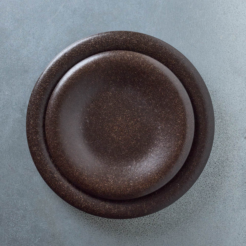 Assiette Luso - Marron