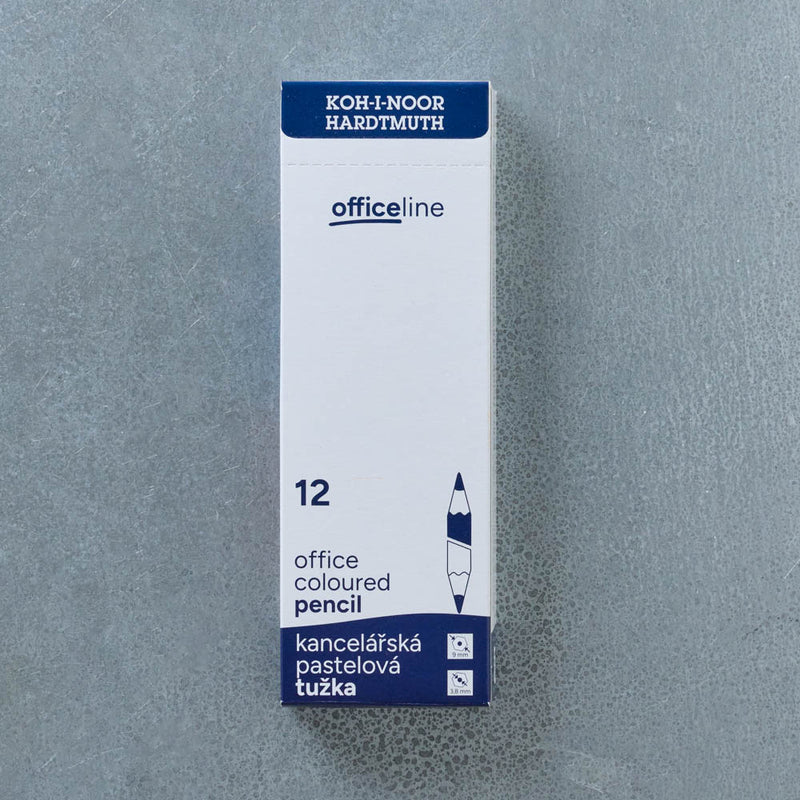 Crayon de couleur - Rouge & Bleu