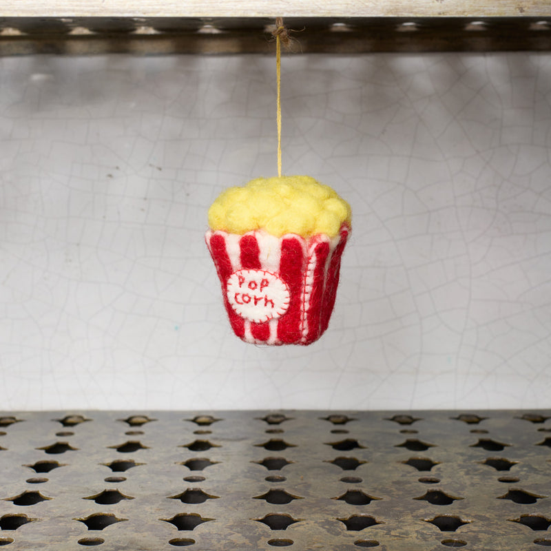 Ornement tissé - Pop-corn