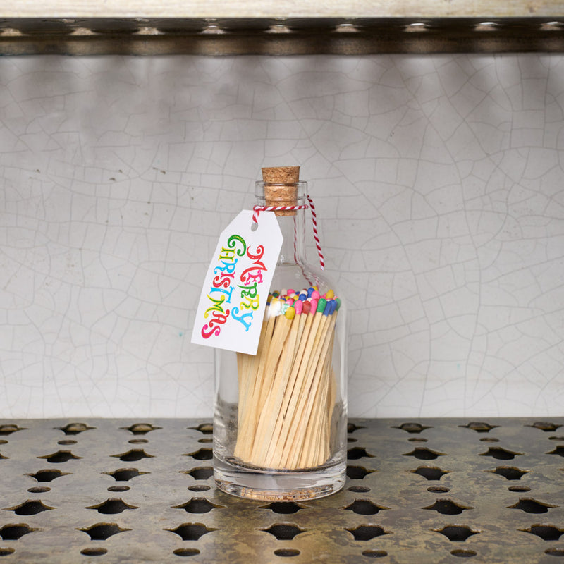 Flacon de 125 allumettes - Noël