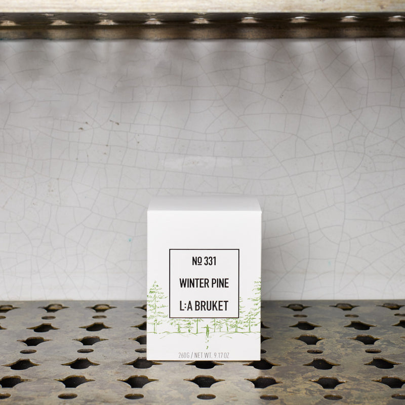 Bougie L:A BRUKET - N°331 Winter Pine